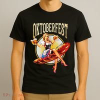 Oktoberfest Costume Vintage Bavarian German Beer Wurst T-Shirt thumb 3