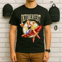 Oktoberfest Costume Vintage Bavarian German Beer Wurst T-Shirt thumb 6