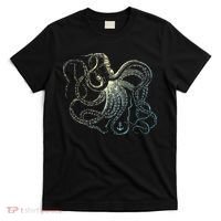 Octopus Cool Vintage Marine Biologist Ocean Sea Life 3 T-Shirt thumb 0