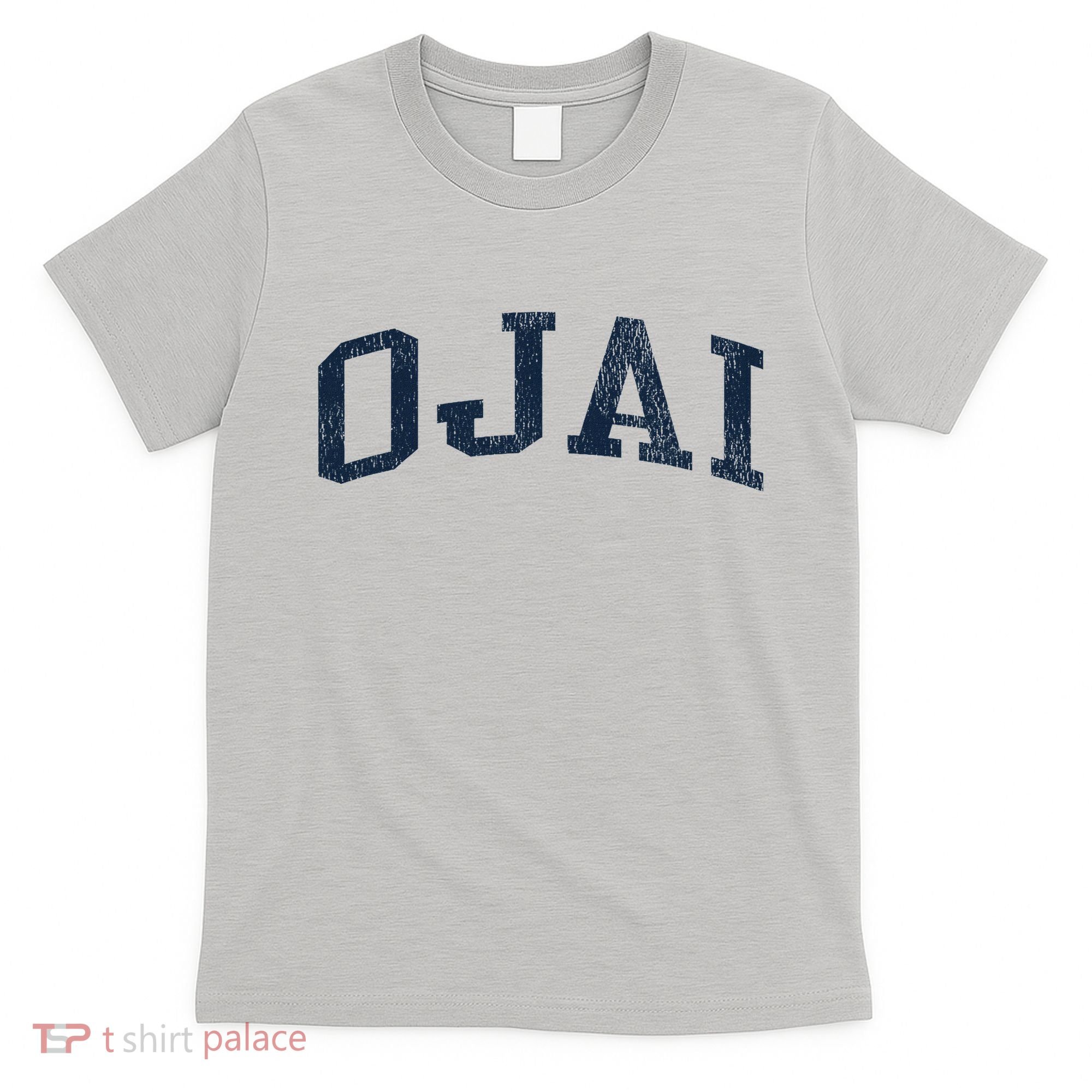 Ojai Ca Vintage Athletic Sports Jsn2 Print T-Shirt