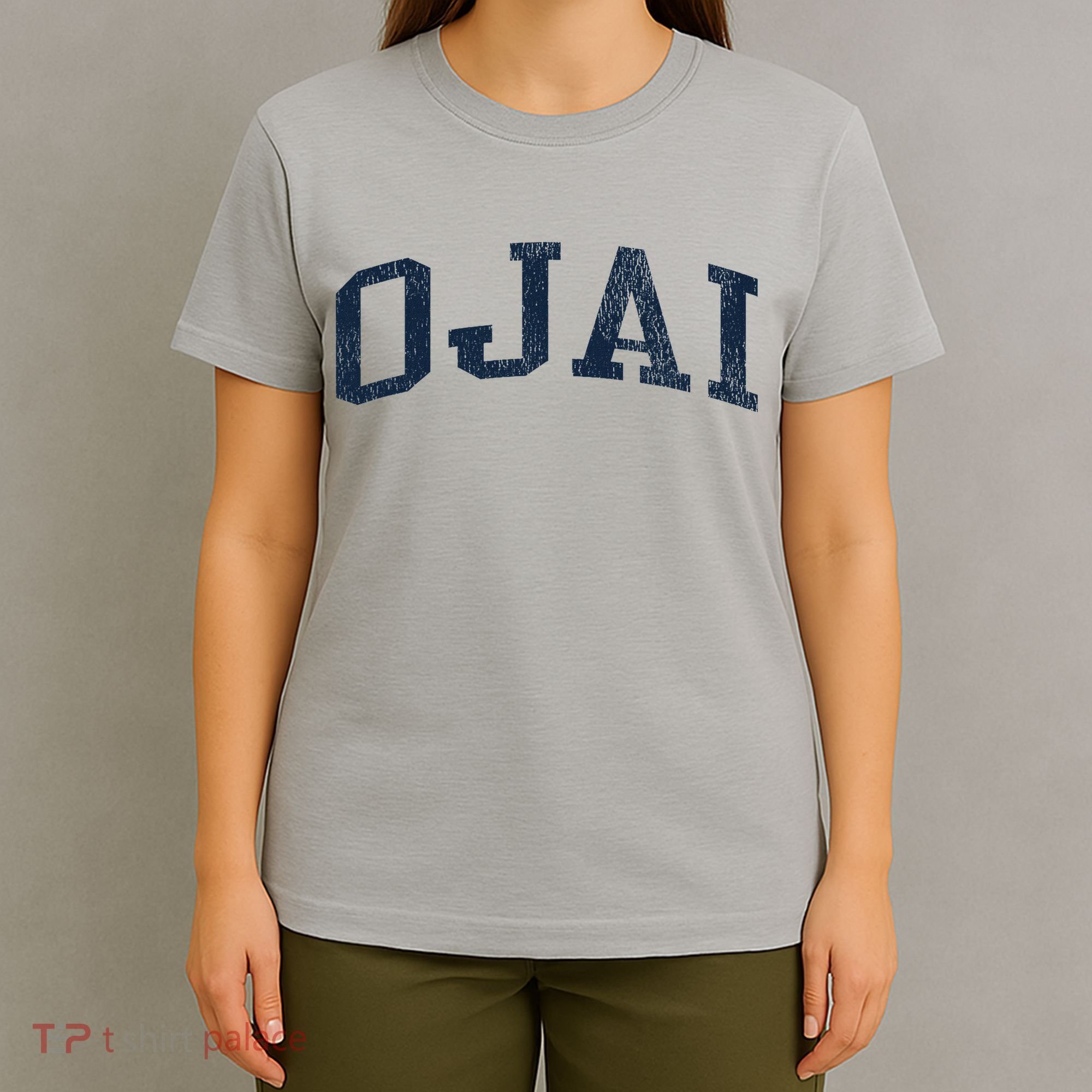 Ojai Ca Vintage Athletic Sports Jsn2 Print T-Shirt