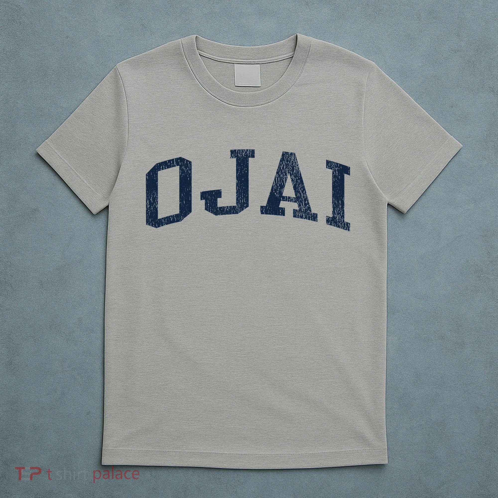 Ojai Ca Vintage Athletic Sports Jsn2 Print T-Shirt