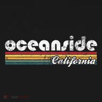 Oceanside California Vintage 70S 80S Retro Style T-Shirt thumb 7