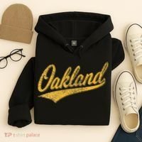 OAKLAND CALIFORNIA VARSITY SCRIPT CLASSIC SPORT JERSEY STYLE Hoodie thumb 4