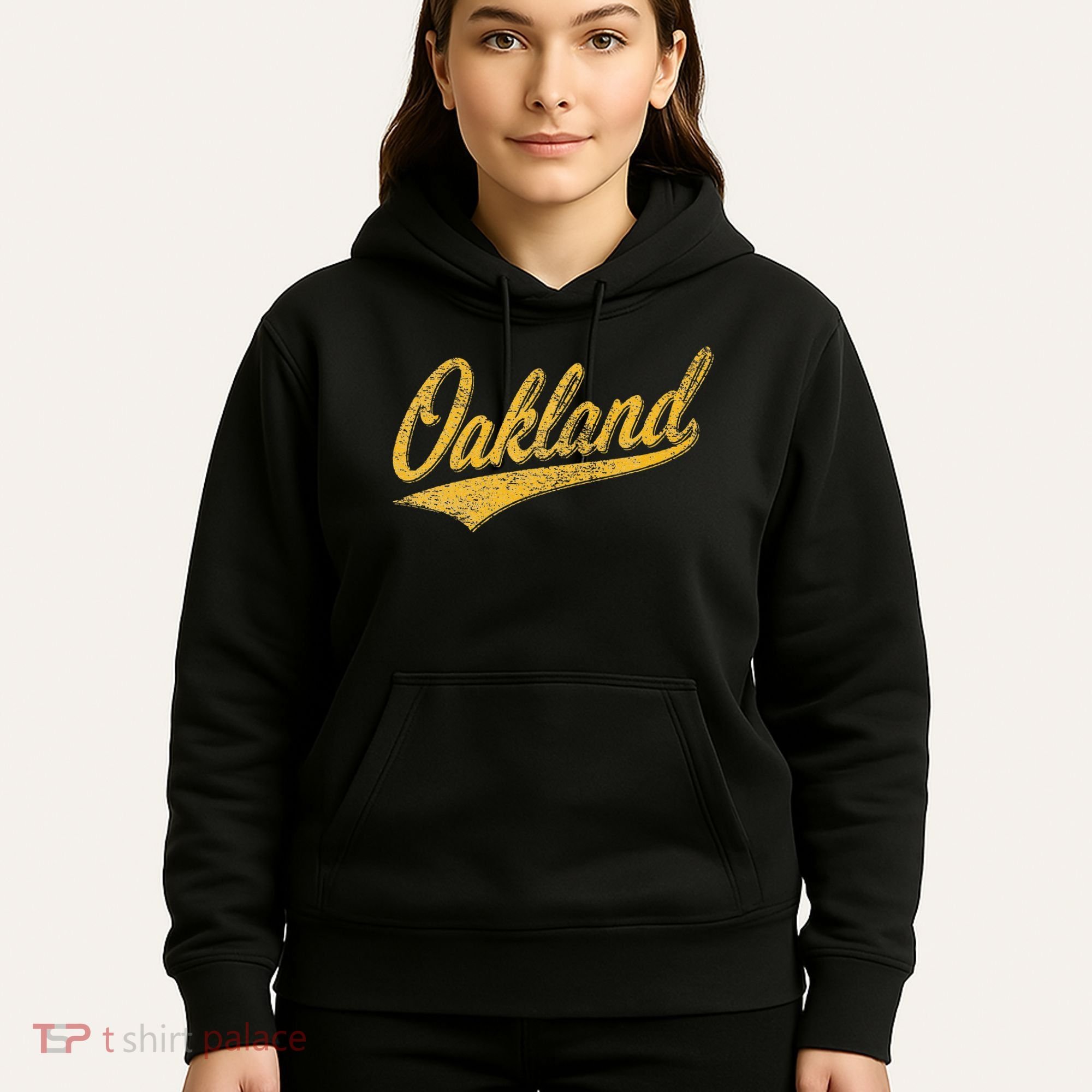 OAKLAND CALIFORNIA VARSITY SCRIPT CLASSIC SPORT JERSEY STYLE Hoodie