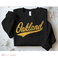 OAKLAND CALIFORNIA VARSITY SCRIPT CLASSIC SPORT JERSEY STYLE Sweatshirt thumb 2