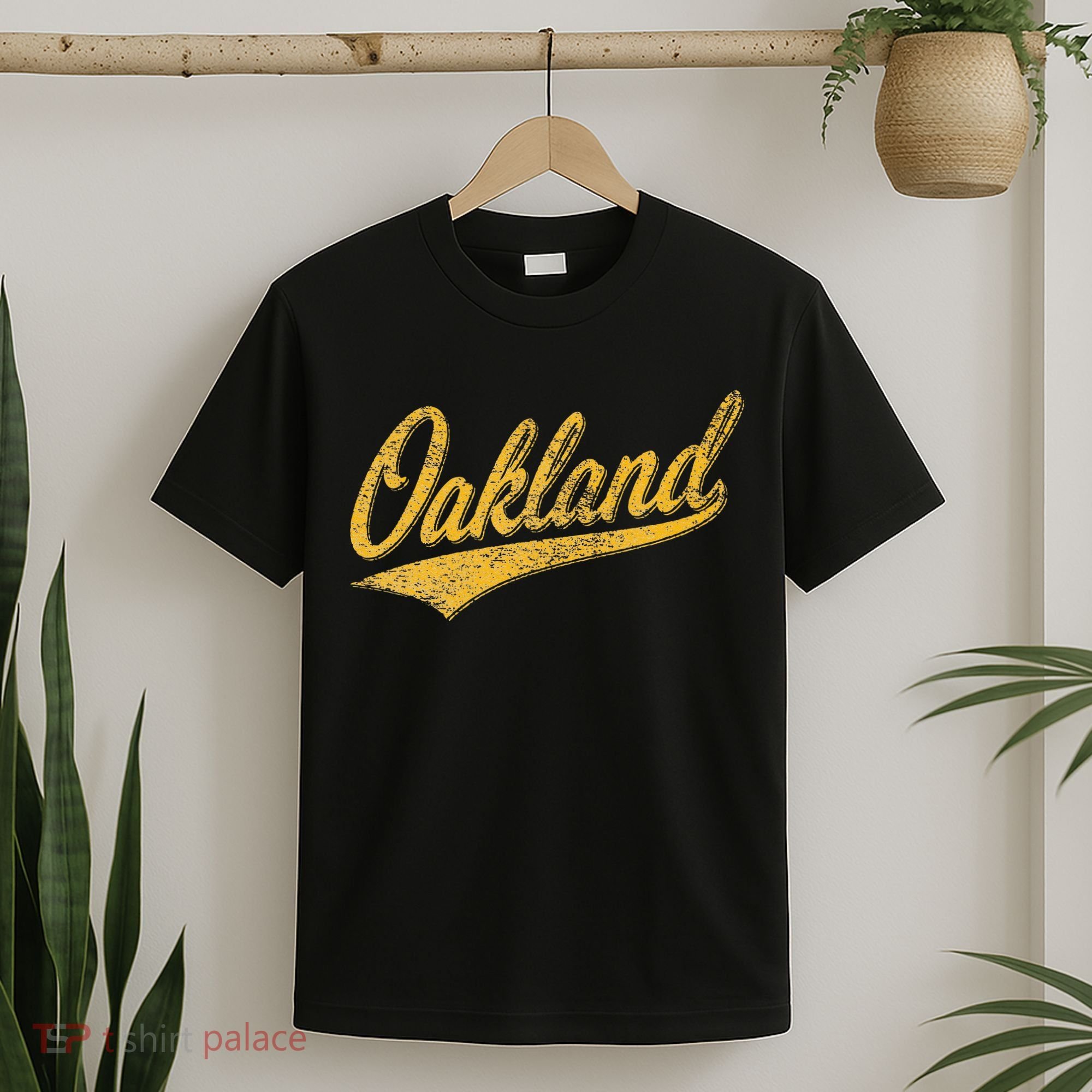 OAKLAND CALIFORNIA VARSITY SCRIPT CLASSIC SPORT JERSEY STYLE T-Shirt