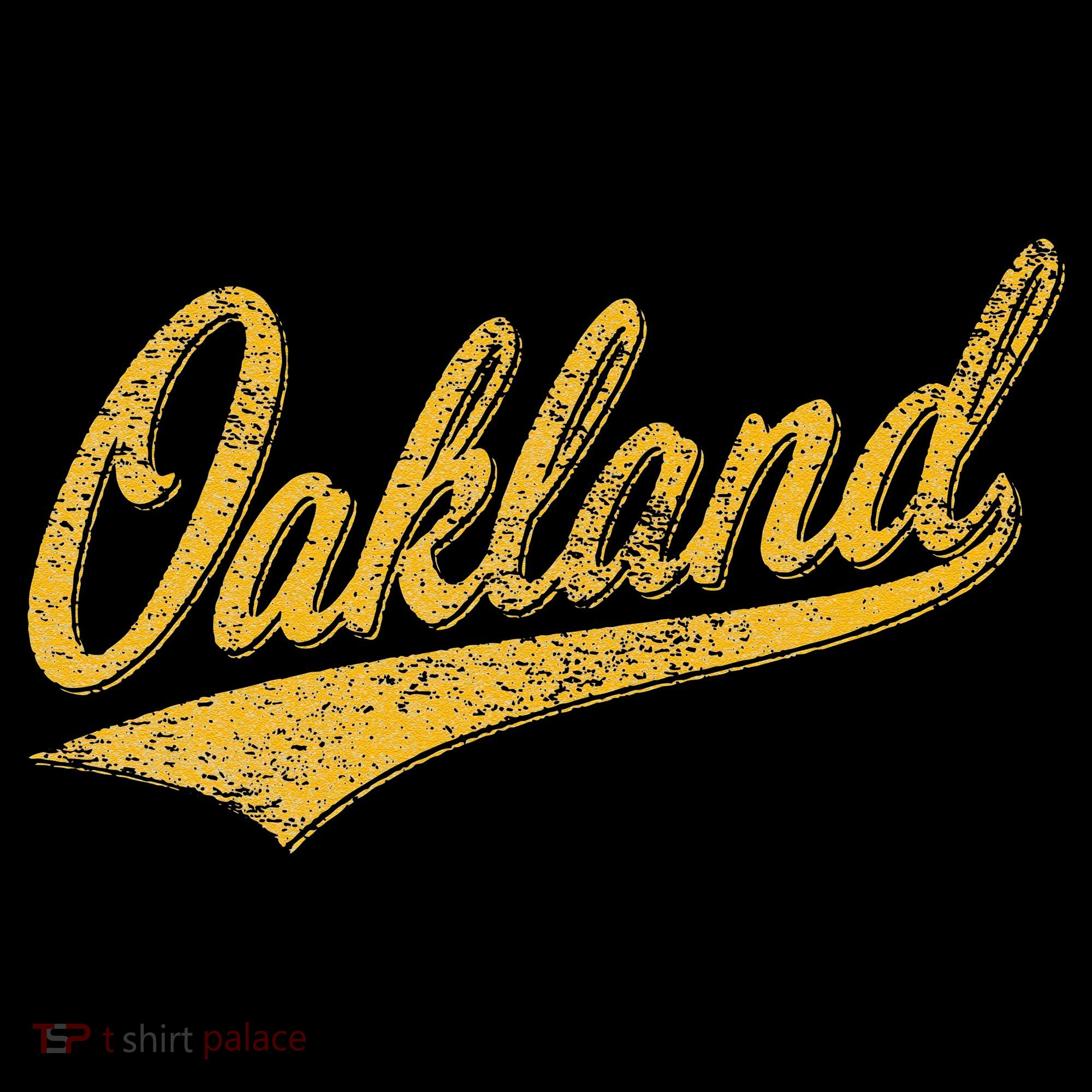 OAKLAND CALIFORNIA VARSITY SCRIPT CLASSIC SPORT JERSEY STYLE Coaster
