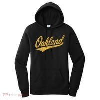 OAKLAND CALIFORNIA VARSITY SCRIPT CLASSIC SPORT JERSEY STYLE Women's Hoodie thumb 0