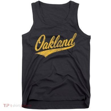 OAKLAND CALIFORNIA VARSITY SCRIPT CLASSIC SPORT JERSEY STYLE Tank Top