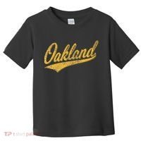 OAKLAND CALIFORNIA VARSITY SCRIPT CLASSIC SPORT JERSEY STYLE Toddler T-Shirt thumb 0