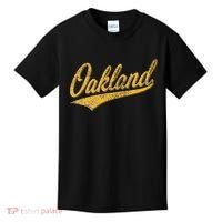 OAKLAND CALIFORNIA VARSITY SCRIPT CLASSIC SPORT JERSEY STYLE Kids T-Shirt thumb 0