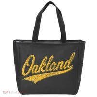 OAKLAND CALIFORNIA VARSITY SCRIPT CLASSIC SPORT JERSEY STYLE Tote Bag thumb 0