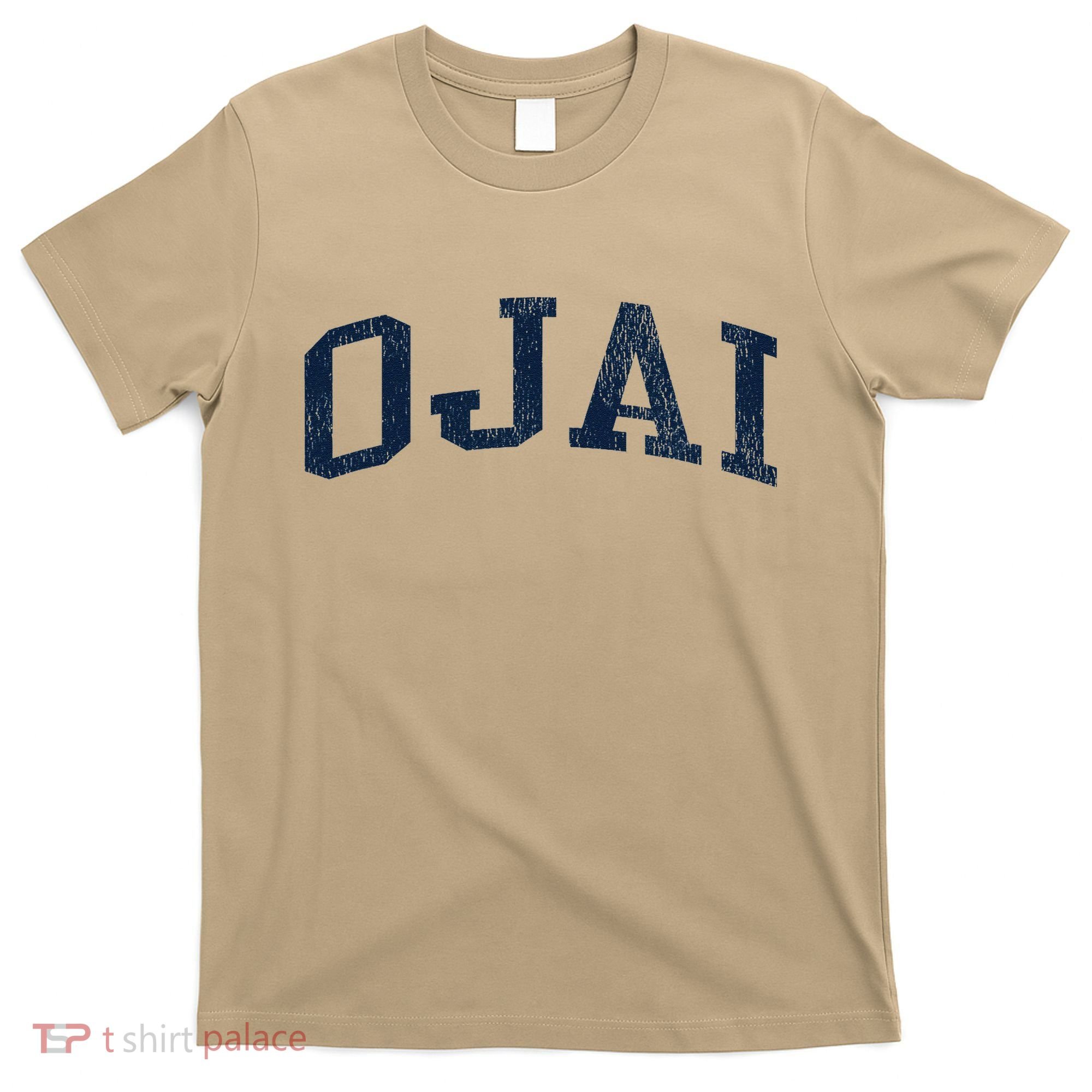 Ojai Ca Vintage Athletic Sports Jsn2 Print T-Shirt