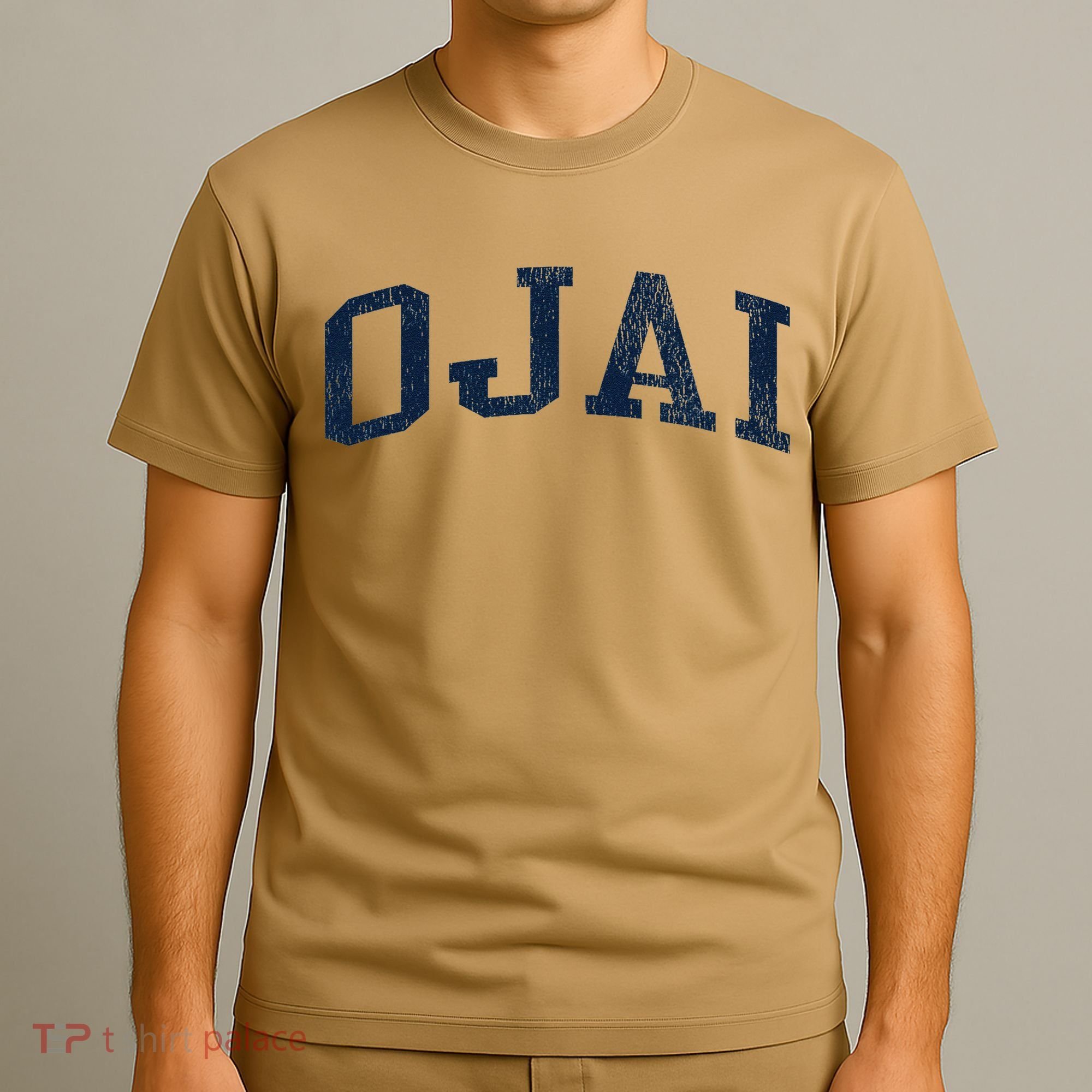 Ojai Ca Vintage Athletic Sports Jsn2 Print T-Shirt