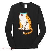Orange Cat Women Orange Cat Costume Gift Long Sleeve Shirt thumb 0