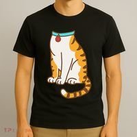 Orange Cat Women Orange Cat Costume Gift T-Shirt thumb 3