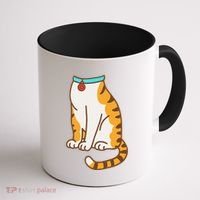 Orange Cat Women Orange Cat Costume Gift Coffee Mug thumb 1