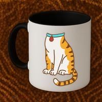 Orange Cat Women Orange Cat Costume Gift Coffee Mug thumb 2