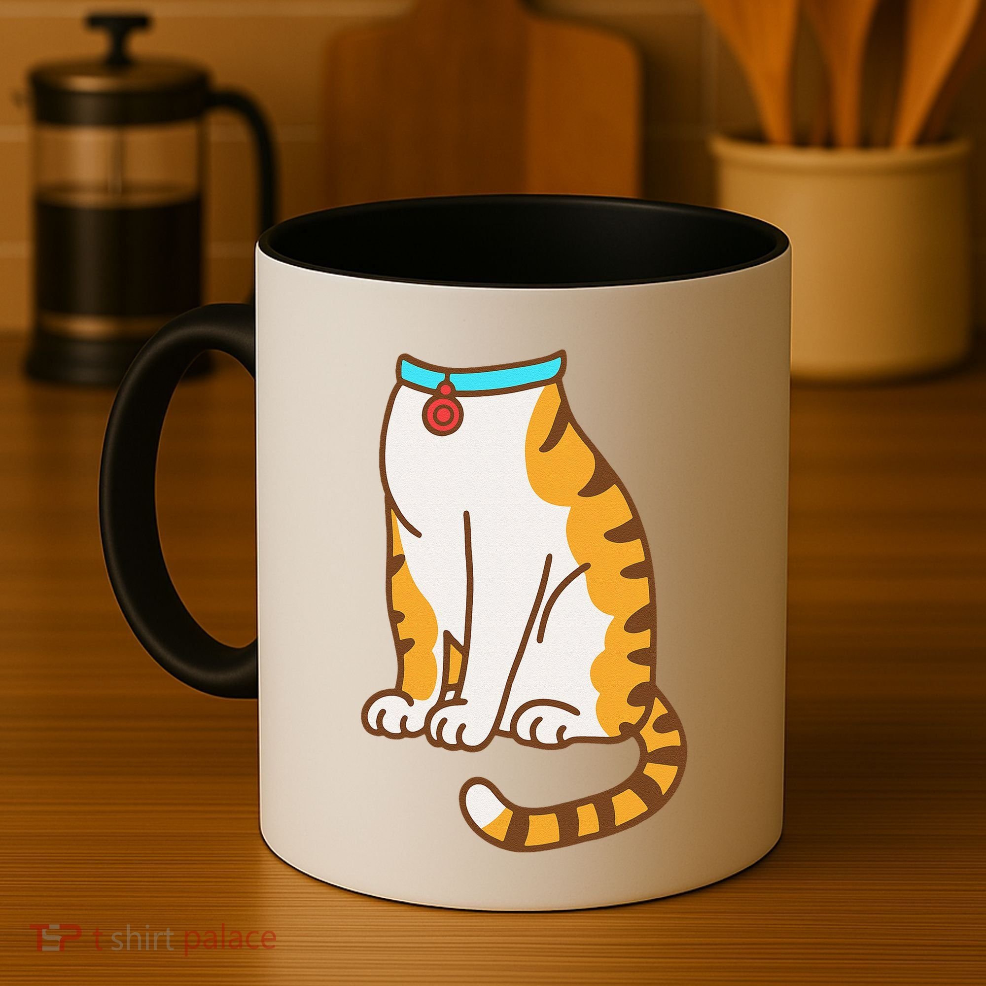 Orange Cat Women Orange Cat Costume Gift Coffee Mug