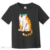 Orange Cat Women Orange Cat Costume Gift Toddler T-Shirt thumb 0