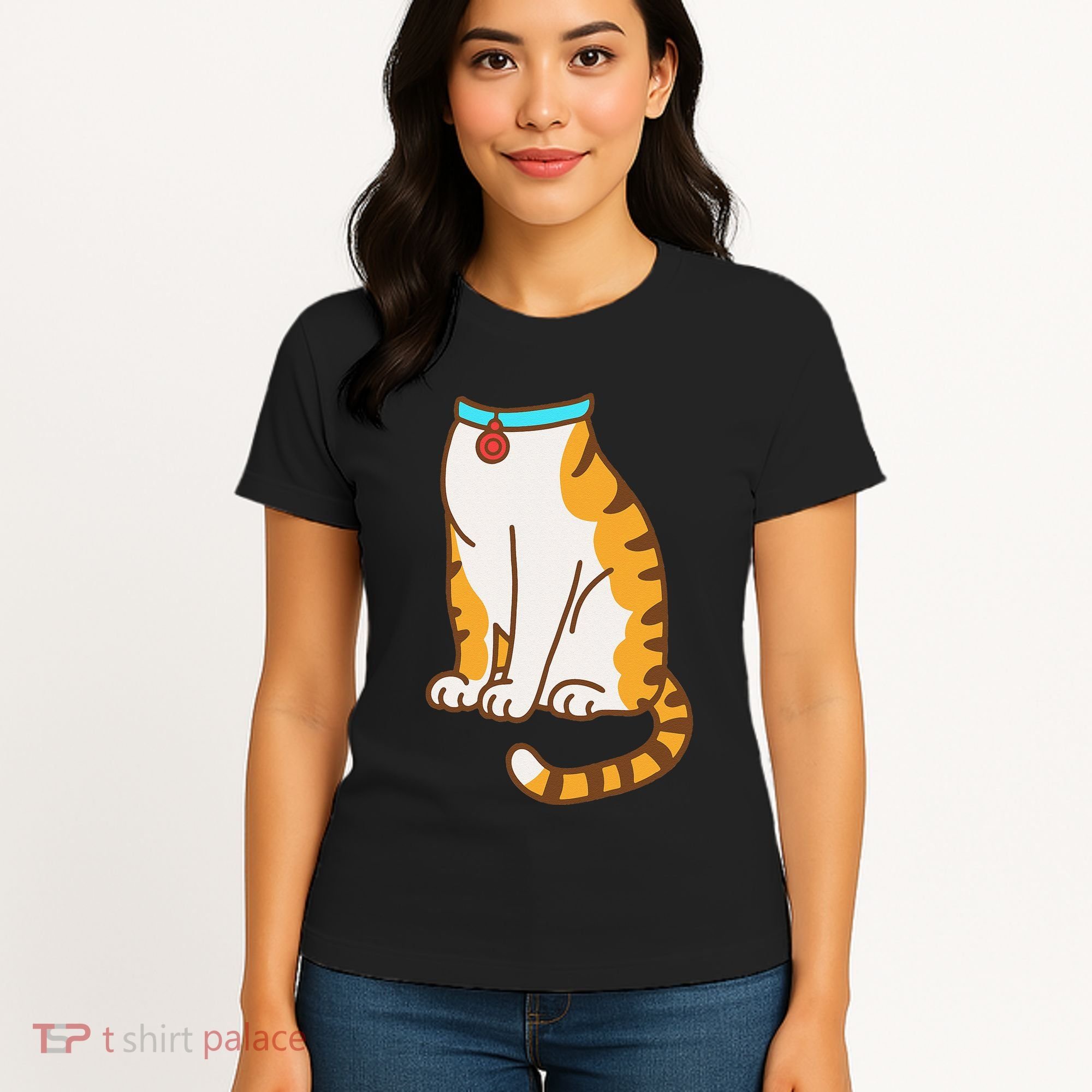 Orange Cat Women Orange Cat Costume Gift Women's T-Shirt