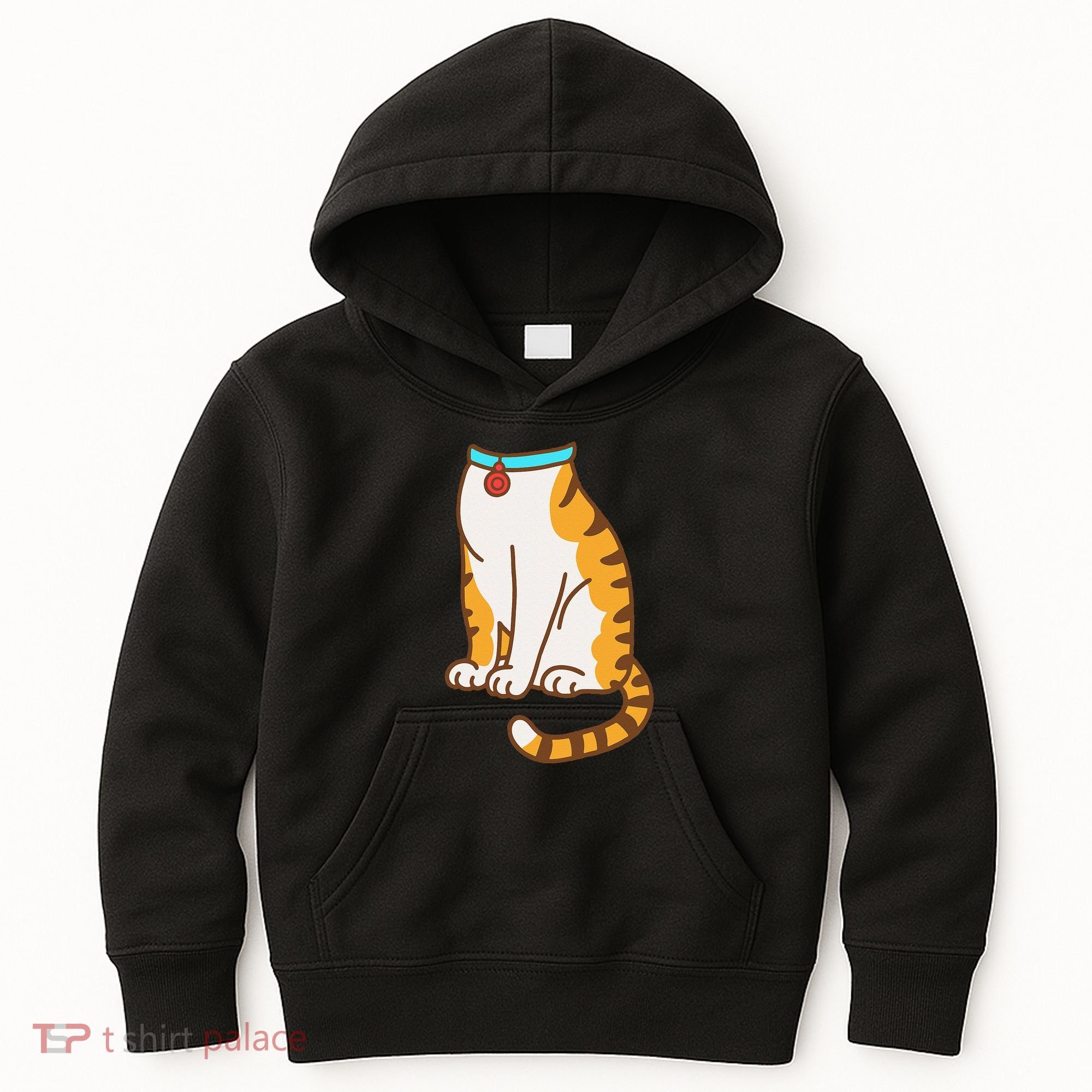 Orange Cat Women Orange Cat Costume Gift Kids Hoodie