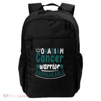 Ovarian Cancer Warrior Unbreakable Great Gift Backpack thumb 0