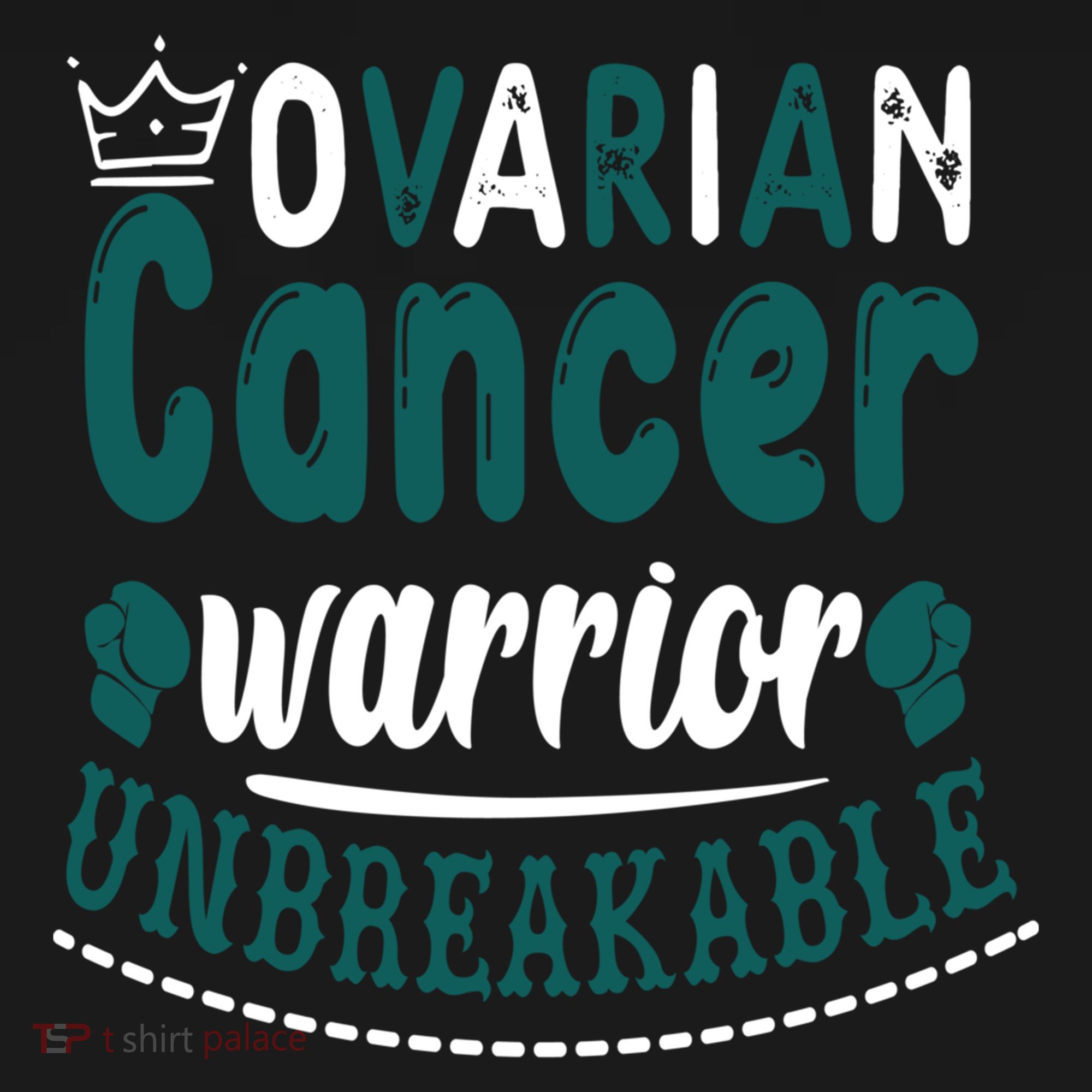 Ovarian Cancer Warrior Unbreakable Great Gift Backpack