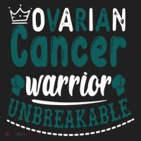 Ovarian Cancer Warrior Unbreakable Great Gift Hat thumb 2
