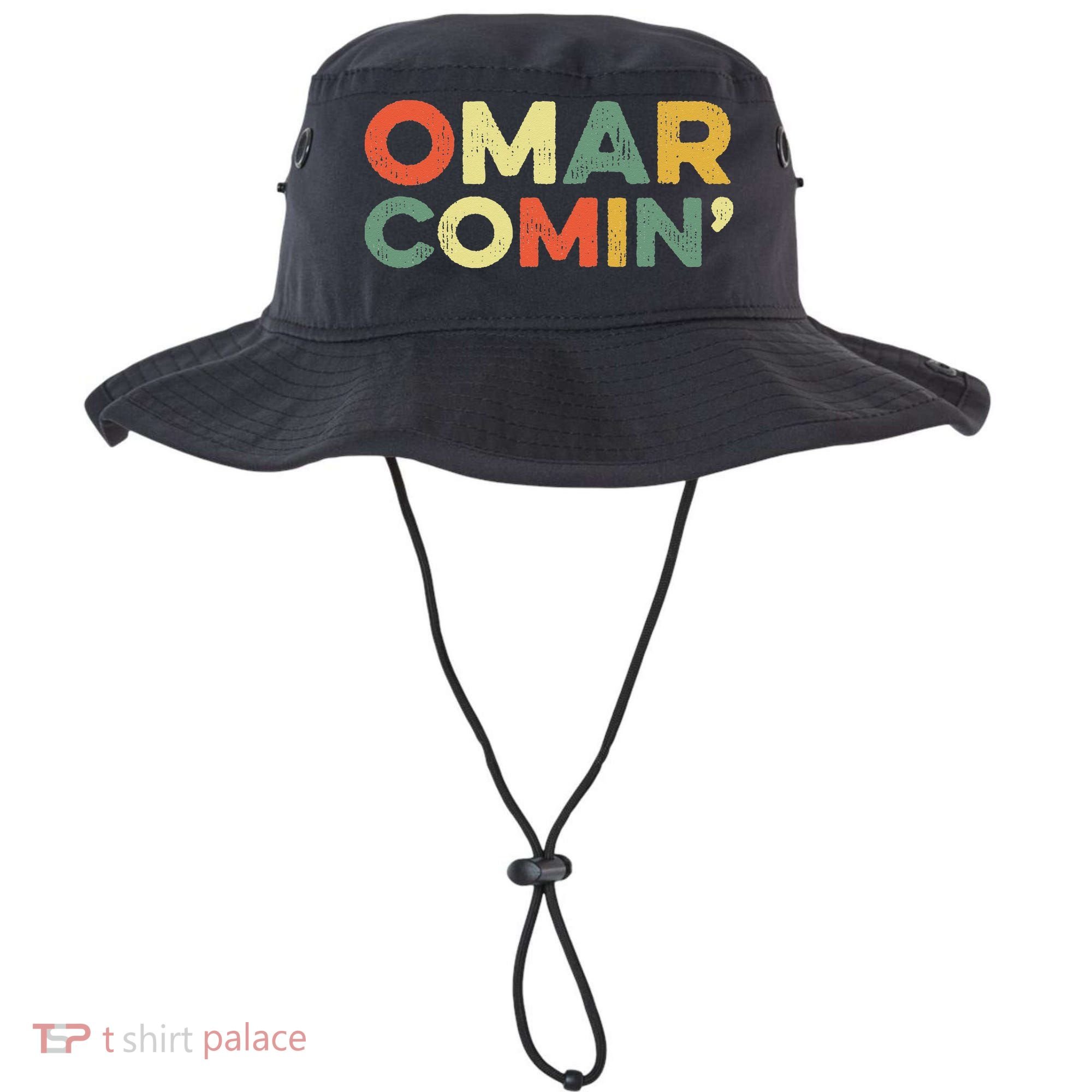 Omar Comin Wire Funny Meme Trending Popular Culture Slang Bucket Hat