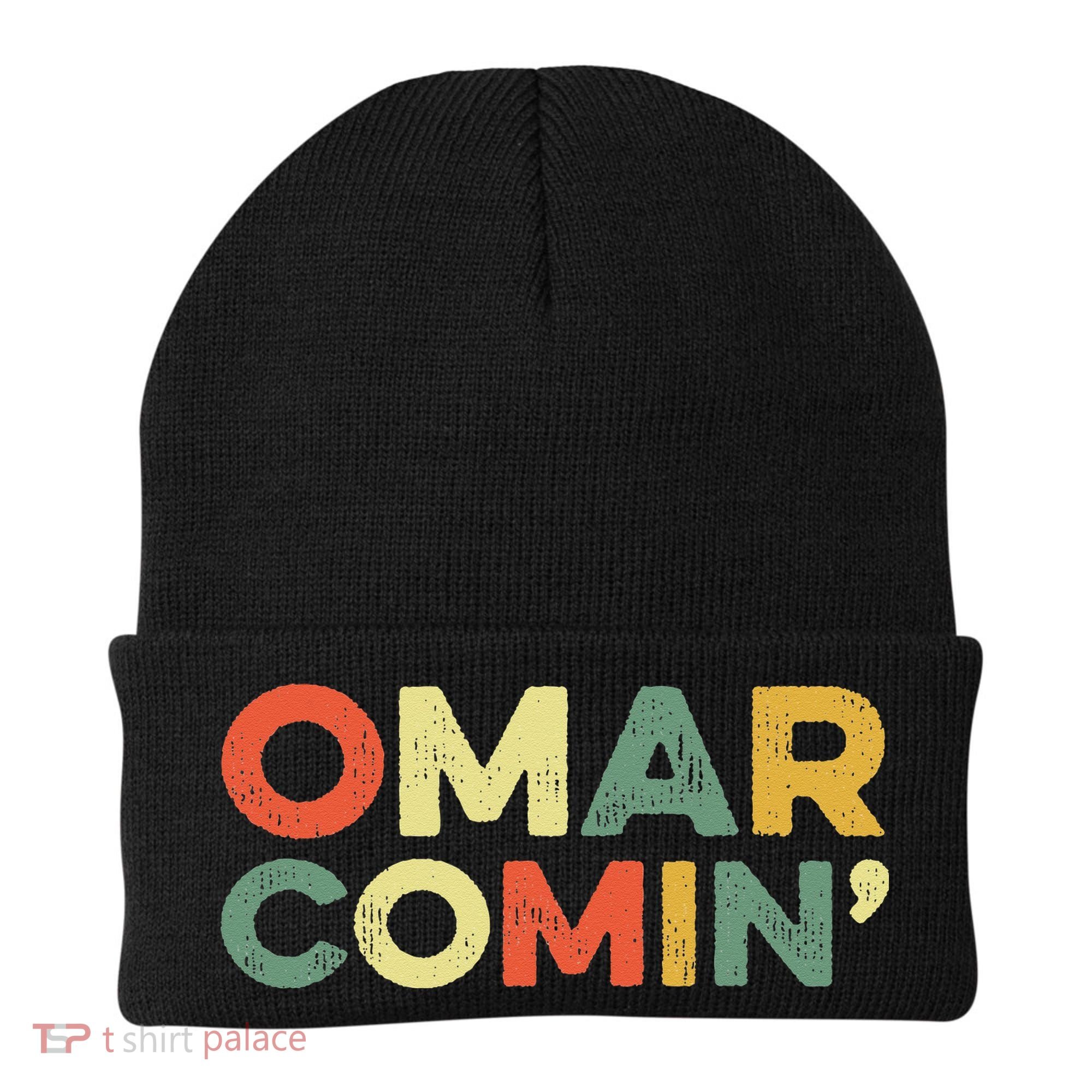 Omar Comin Wire Funny Meme Trending Popular Culture Slang Beanie