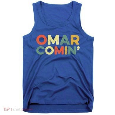 Omar Comin Wire Funny Meme Trending Popular Culture Slang Tank Top