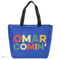 Omar Comin Wire Funny Meme Trending Popular Culture Slang Tote Bag thumb 0