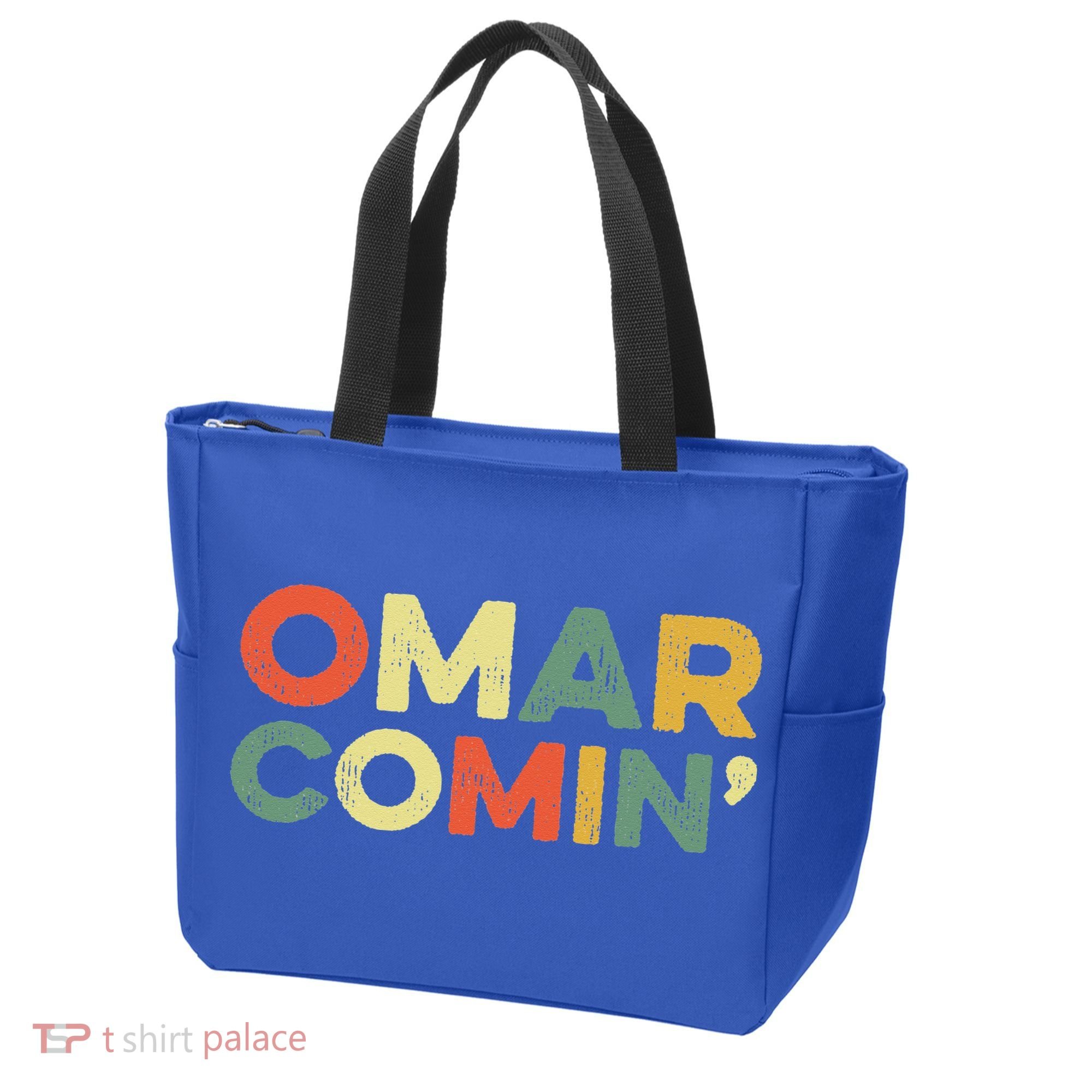 Omar Comin Wire Funny Meme Trending Popular Culture Slang Tote Bag