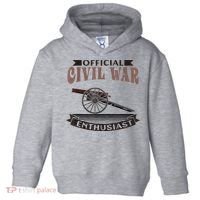 Official Civil War Enthusiast American Lover US Reenactor Toddler Hoodie thumb 0