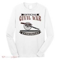 Official Civil War Enthusiast American Lover US Reenactor Long Sleeve Shirt thumb 0