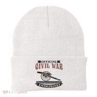 Official Civil War Enthusiast American Lover US Reenactor Beanie thumb 0
