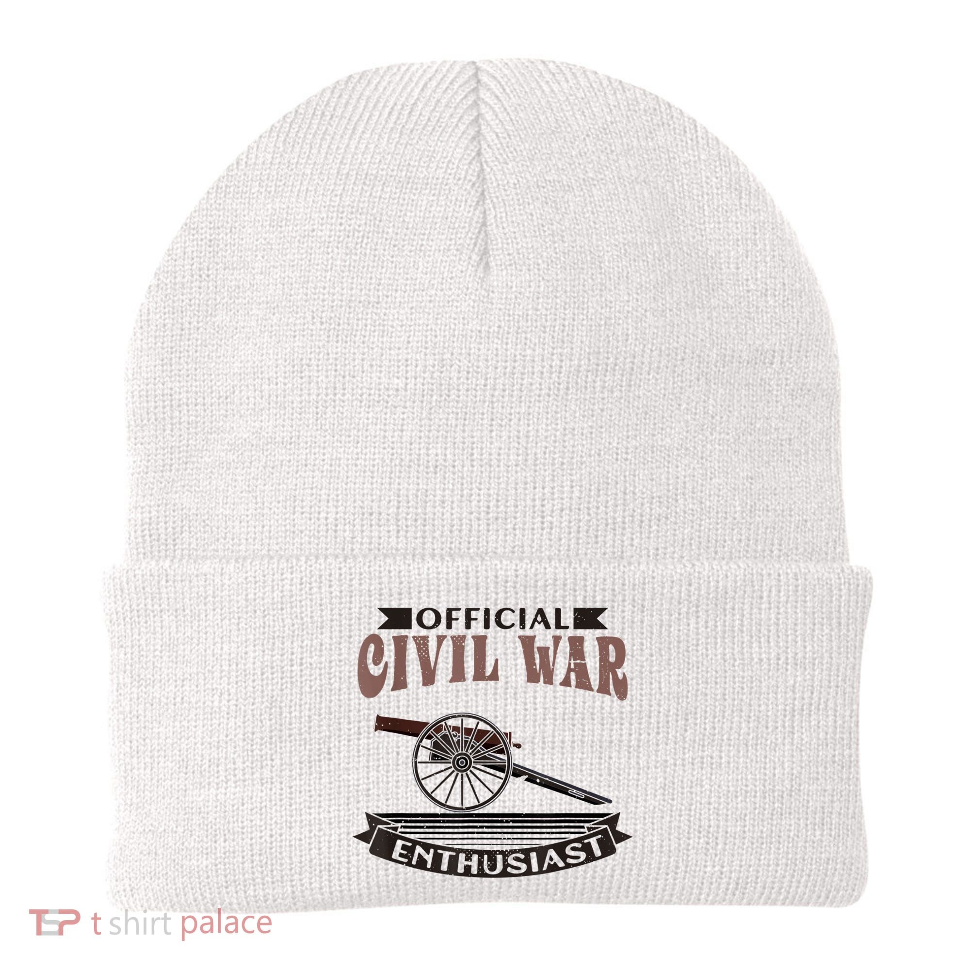 Official Civil War Enthusiast American Lover US Reenactor Beanie