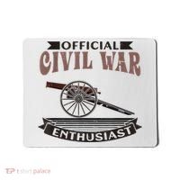 Official Civil War Enthusiast American Lover US Reenactor Mousepad thumb 0