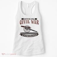 Official Civil War Enthusiast American Lover US Reenactor Women's Tank Top thumb 0