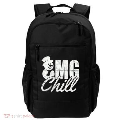 OMG Chill Winter Snowman Backpack