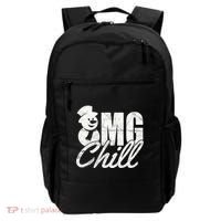OMG Chill Winter Snowman Backpack thumb 0