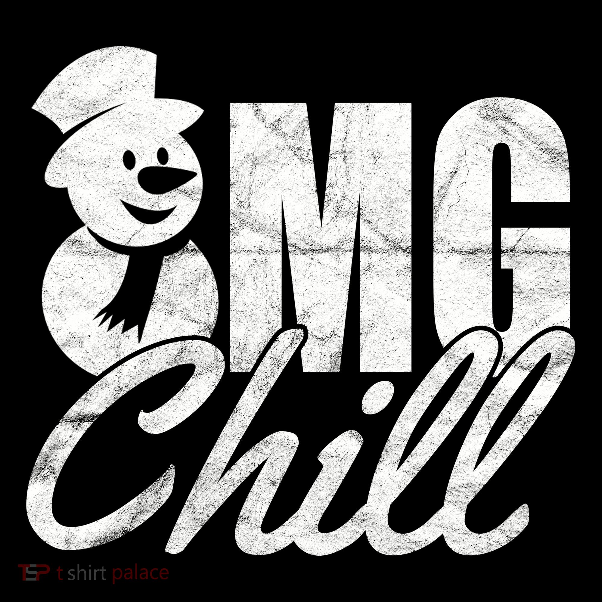 OMG Chill Winter Snowman Backpack