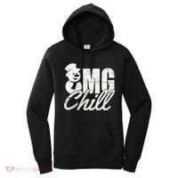OMG Chill Winter Snowman Women's Hoodie thumb 0