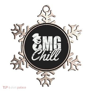 OMG Chill Winter Snowman Ornament