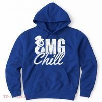 OMG Chill Winter Snowman Hoodie thumb 0