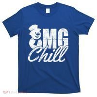 OMG Chill Winter Snowman T-Shirt thumb 0