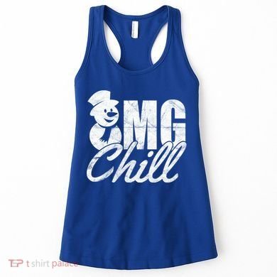 OMG Chill Winter Snowman Women's Tank Top