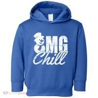 OMG Chill Winter Snowman Toddler Hoodie thumb 0